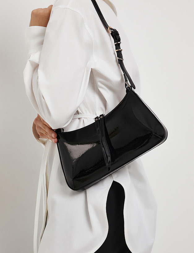 Черная женская сумка MASCOTTE 652-6101-602 | ракурс 2