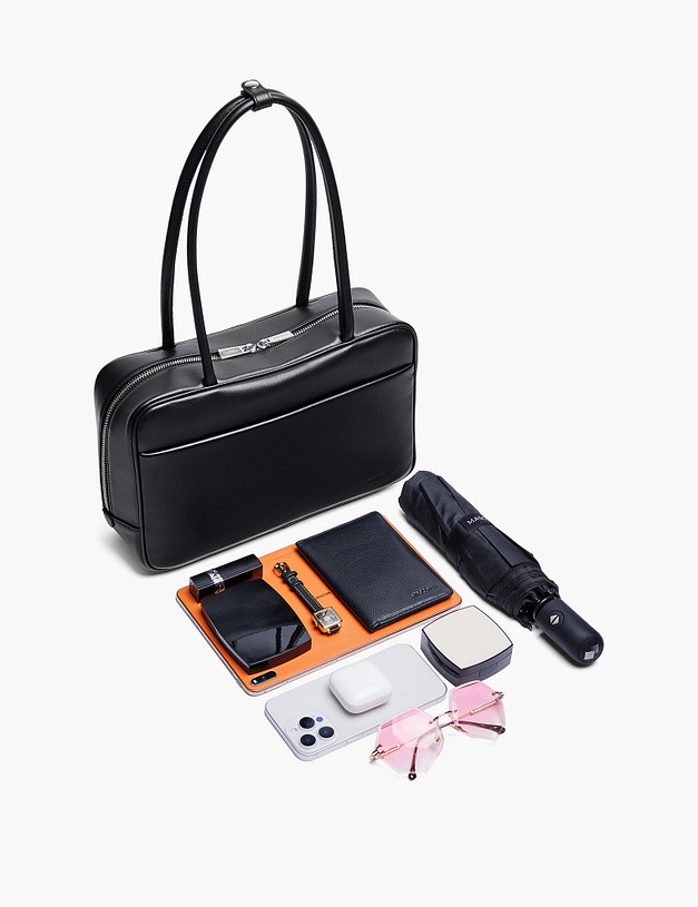 Черная женская сумка MASCOTTE 616-5206-102 | ракурс 6