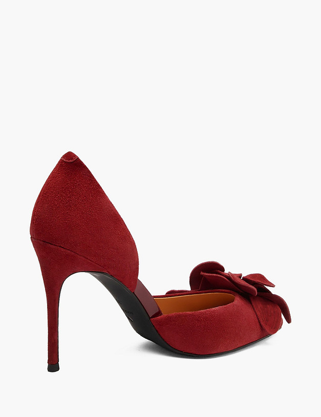 Бордовые женские туфли MASCOTTE 126-6102613-4685M | ракурс 3