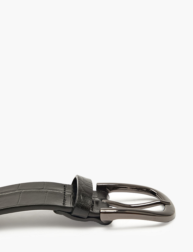 Черный женский ремень MASCOTTE 703-5217-102 | ракурс 6