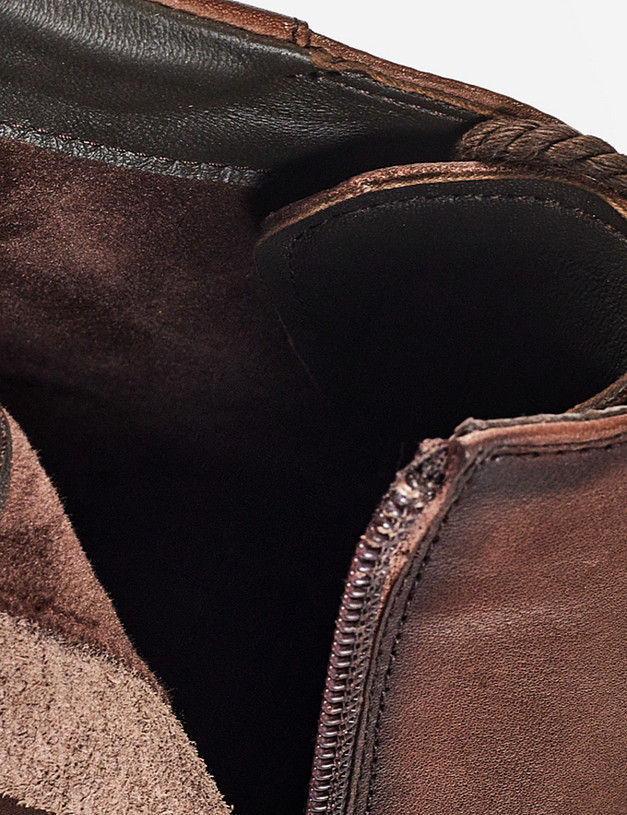 Коричневые мужские ботинки MASCOTTE 58-121722-0109 | ракурс 7