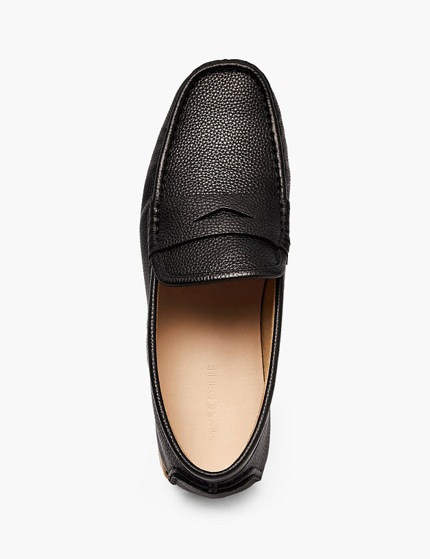 Черные мужские полуботинки MASCOTTE 22-610911-3131M | ракурс 4