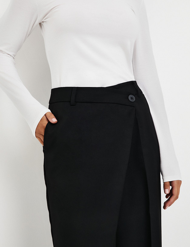 Черные женские брюки MASCOTTE 835-5201-2402 | ракурс 4
