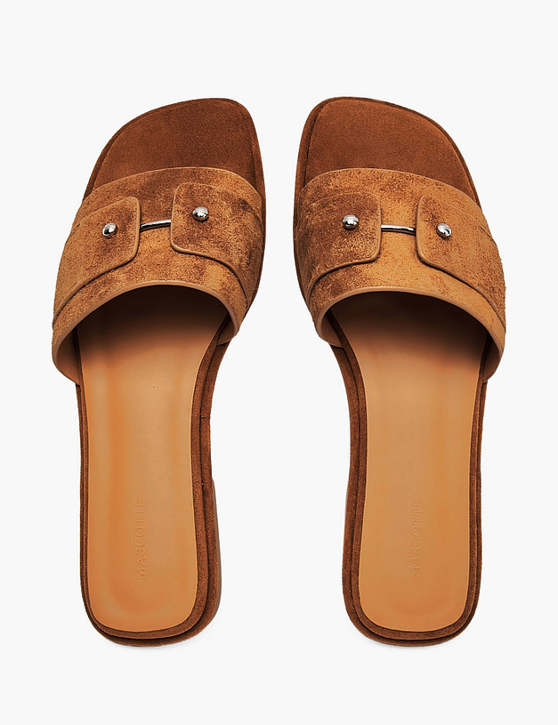 Рыжие женские сабо MASCOTTE 94-5164711-6604M | ракурс 4