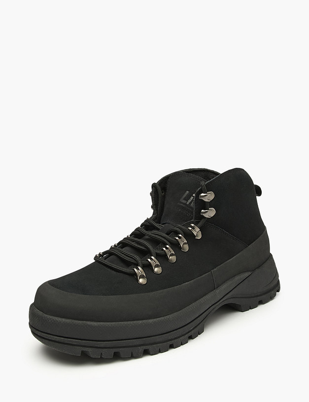 Черные мужские ботинки MASCOTTE 151-520221-0202 | ракурс 2