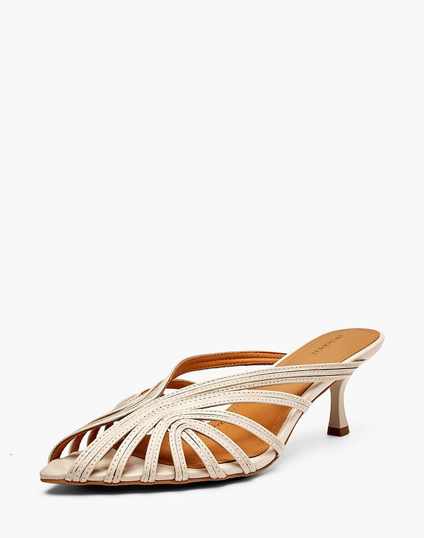 233-6103014-6568M Туфли летние женские нат.кожа/нат.кожа молочн, Mascotte