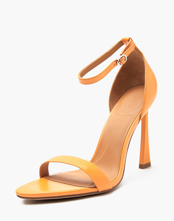 175-4123011-6544M Туфли летние женские нат.кожа/нат.кожа оранж, Mascotte