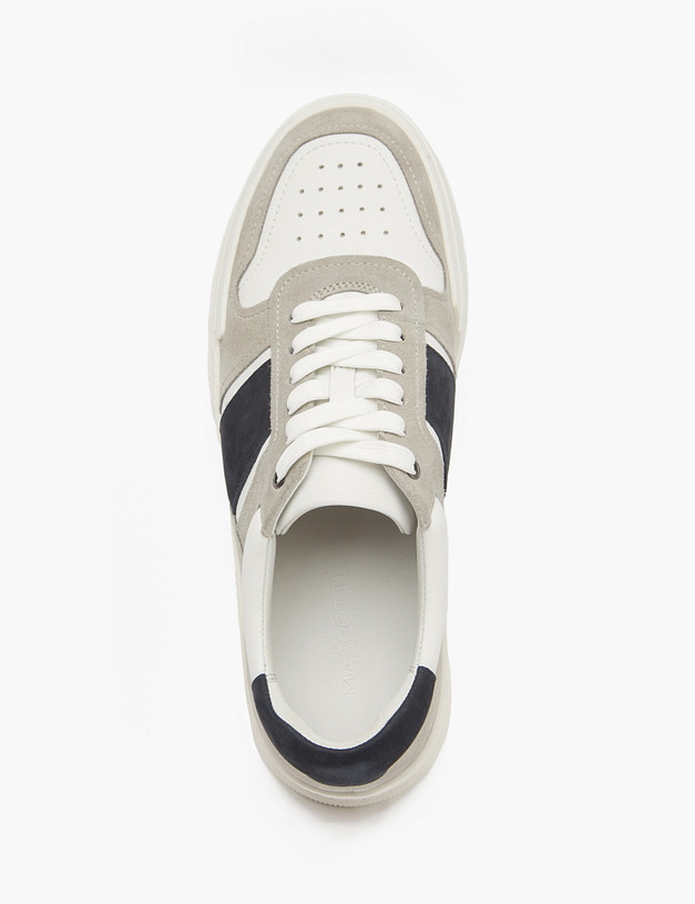 Серые мужские кеды MASCOTTE 22-5111816-3290M | ракурс 4