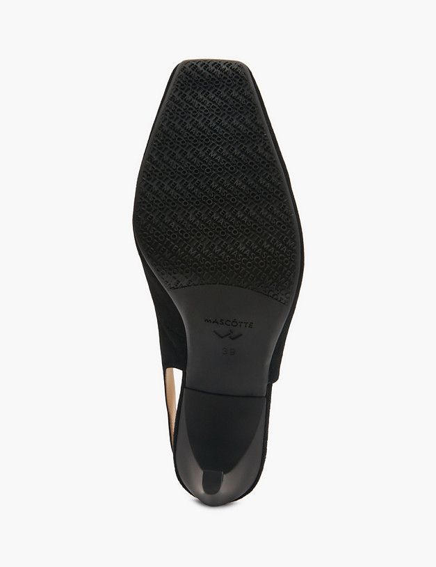 Черные женские босоножки MASCOTTE 175-5163012-3605M | ракурс 5