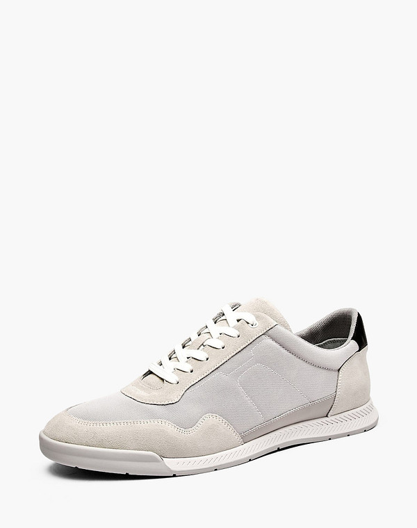 175-6190221-0201 Полуботинки для активного отдыха мужские текстиль-велюр/текстиль молочн, Mascotte