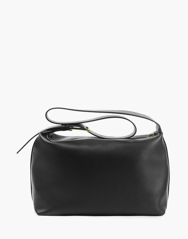 669-2111-602 Сумка женская кож.спилок/текстиль черн, M, Mascotte