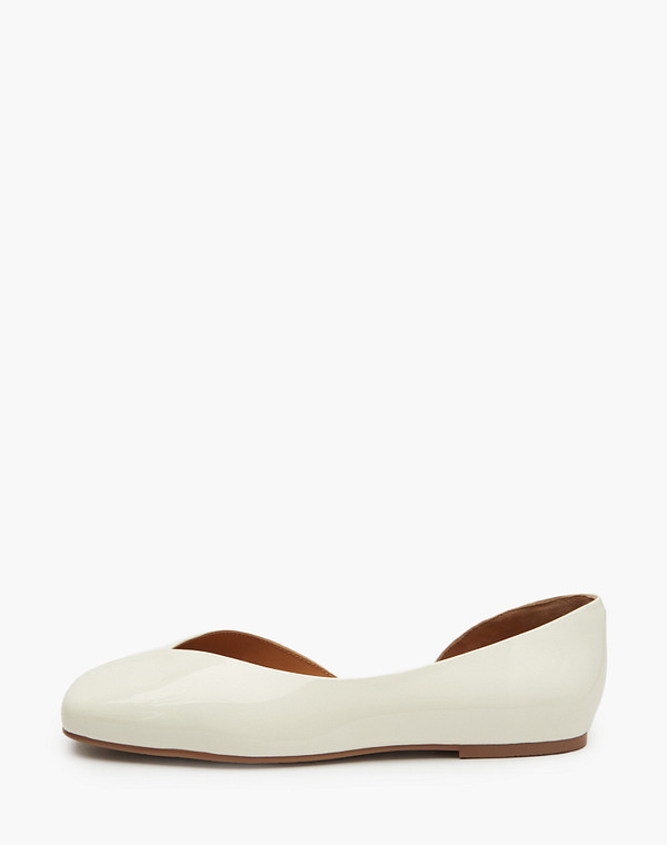 126-512911-3778M Туфли женские лак.кожа/нат.кожа молочн, Mascotte