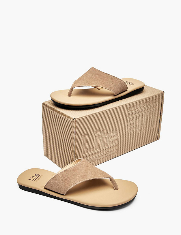 Бежевые женские сабо MASCOTTE 98-611411-0208 | ракурс 6