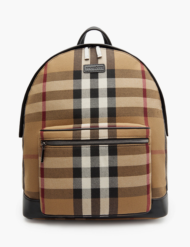 Бежевый мужской рюкзак MASCOTTE 604-3101-208 | ракурс 2