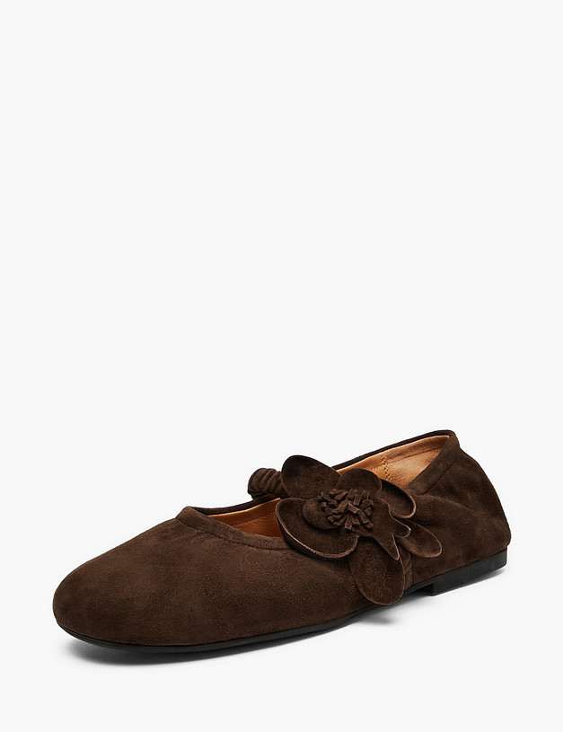 Коричневые женские туфли MASCOTTE 233-6103113-4680M | ракурс 2