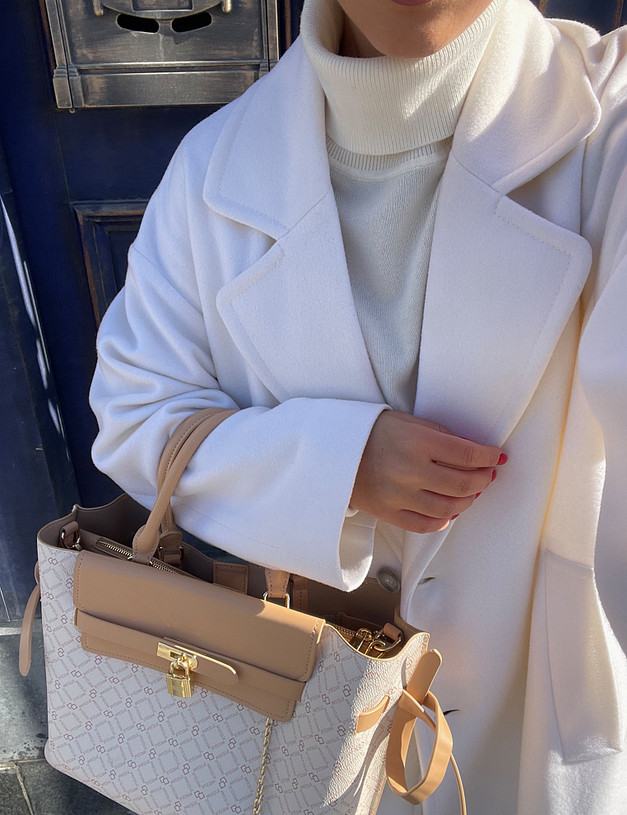 Белая женская сумка MASCOTTE 602-3107-601 | ракурс 6