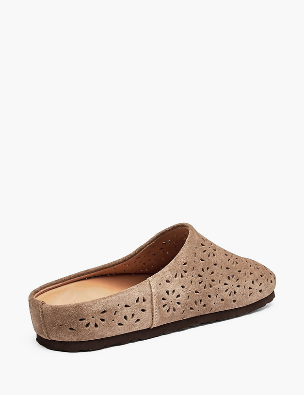 Бежевые женские сабо MASCOTTE 234-618711-3262M | ракурс 3