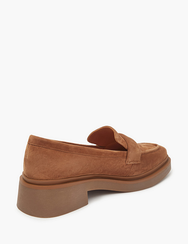 Рыжие женские лоферы MASCOTTE 233-3204411-0613 | ракурс 3