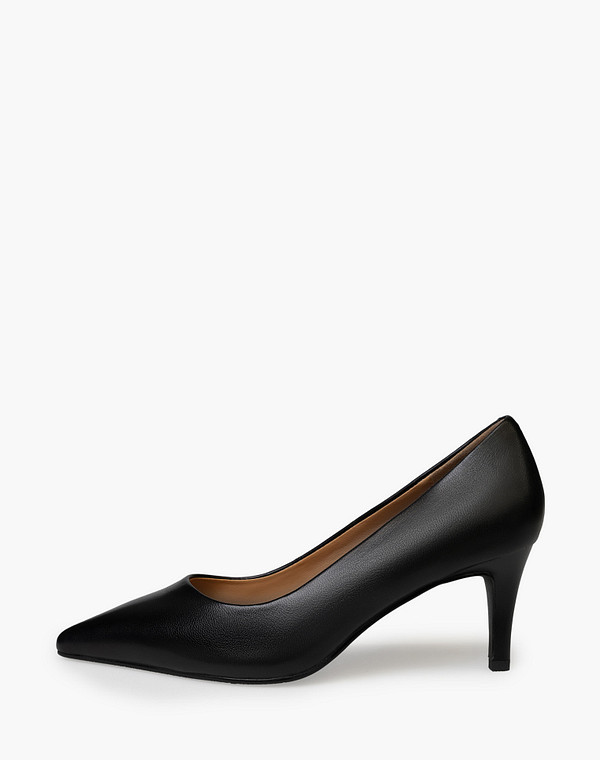 94-612311-3501M Туфли женские нат.кожа/нат.кожа черн, Mascotte