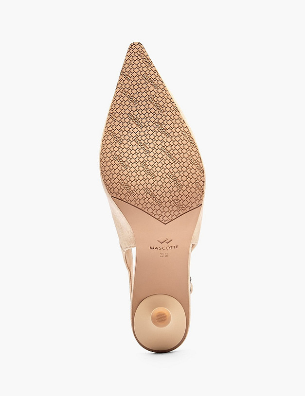 Молочные женские слингбэки MASCOTTE 175-6101814-5611M | ракурс 5