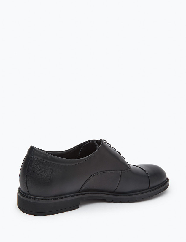 Черные мужские оксфорды MASCOTTE 128-023814-3128M | ракурс 3