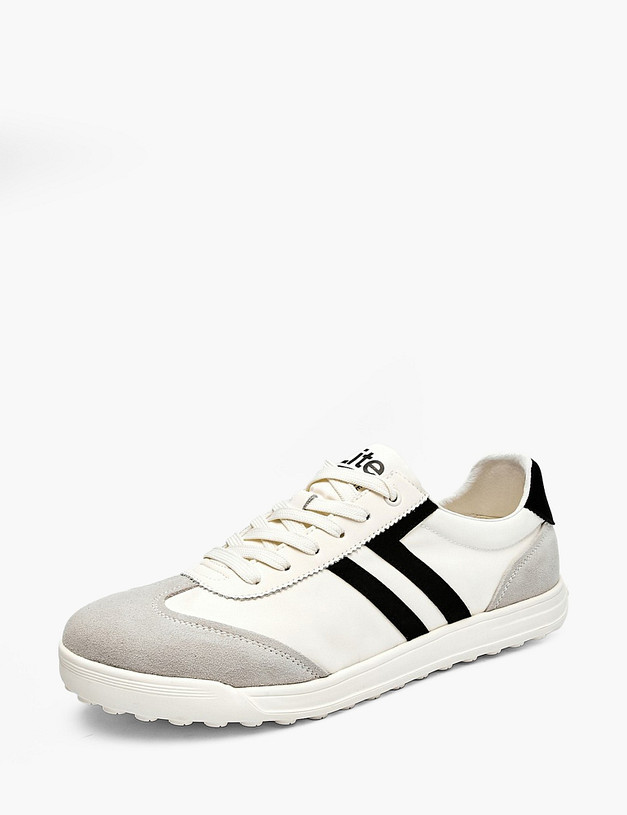 Серые мужские полуботинки MASCOTTE 234-610311-0210 | ракурс 2