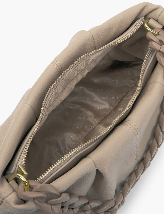 Бежевая женская сумка MASCOTTE 626-2106-608 | ракурс 4 Бежевая женская сумка MASCOTTE 626-2106-608 | ракурс 4