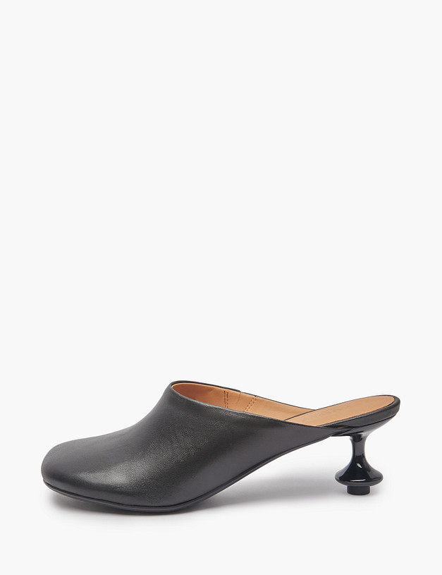 Черные женские мюли MASCOTTE 15-511911-0502 | ракурс 3 Черные женские мюли MASCOTTE 15-511911-0502 | ракурс 3