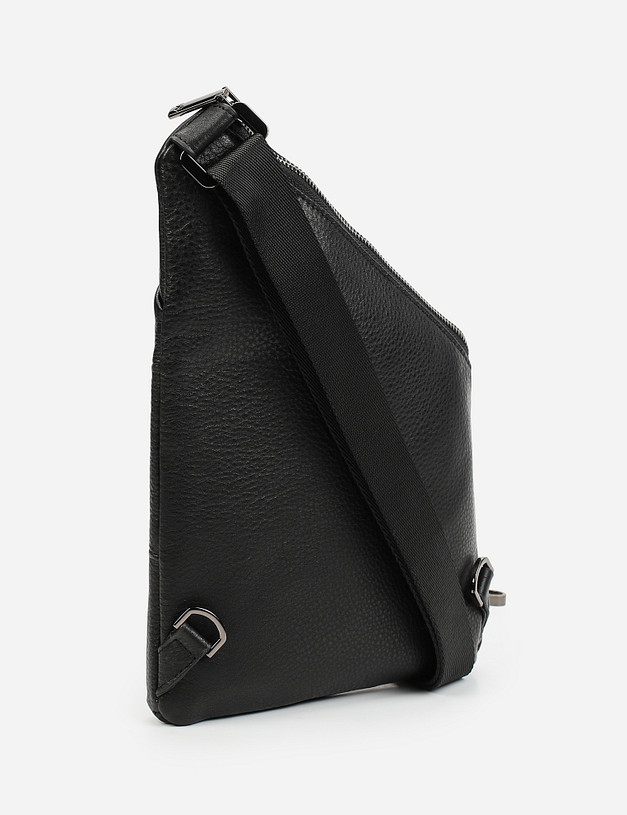 Черная мужская сумка MASCOTTE 622-1204-102 | ракурс 3