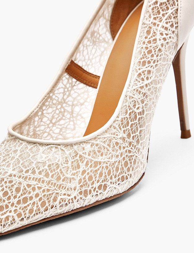 Молочные женские туфли MASCOTTE 126-6102692-0201 | ракурс 6