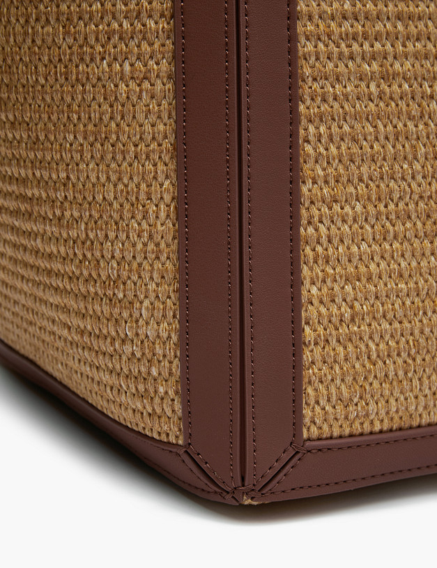 Соломенная женская сумка-тоут MASCOTTE 604-4164-0318 | ракурс 6