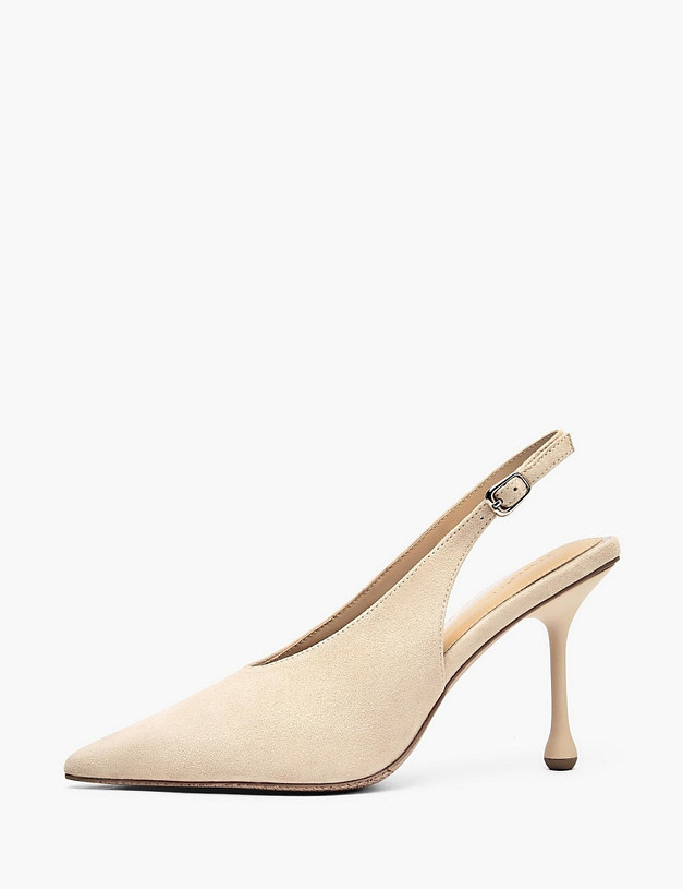 Молочные женские слингбэки MASCOTTE 175-6101814-5611M | ракурс 1