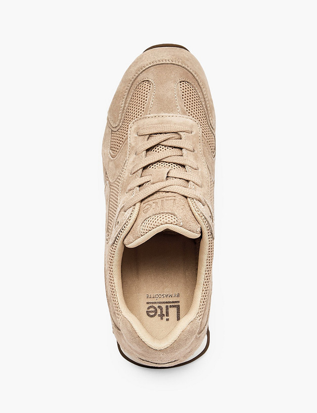 Бежевые женские кроссовки MASCOTTE 98-612121-0208 | ракурс 4