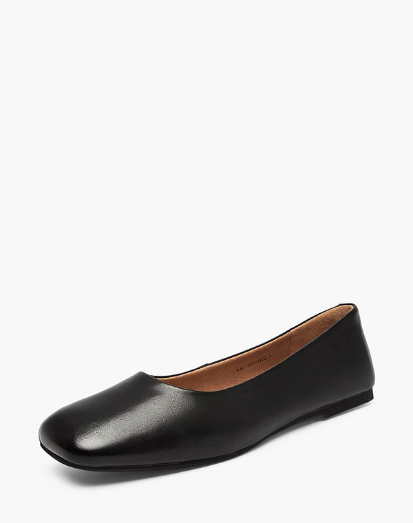 78-611321-0102 Туфли женские нат.кожа/текстиль черн, Mascotte