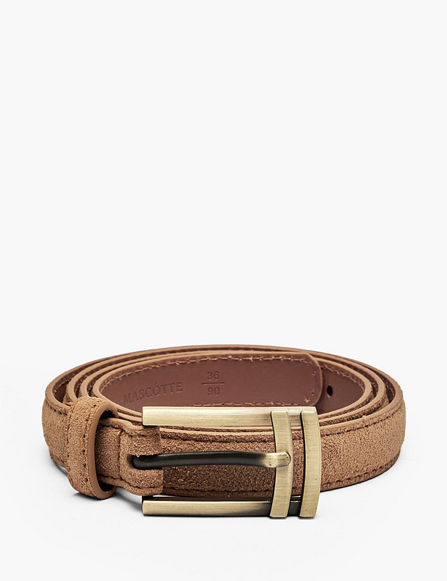 Коричневый женский ремень MASCOTTE 701-6107-0218 | ракурс 1
