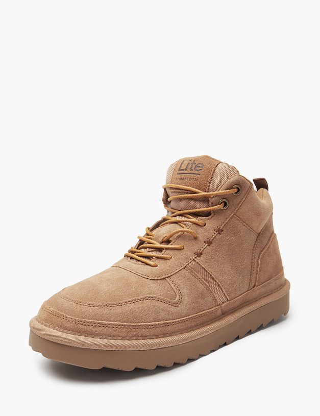 Бежевые женские угги MASCOTTE 234-12251353-0208 | ракурс 2