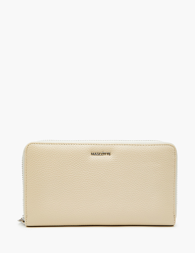 Бежевый женский кошелек MASCOTTE 642-3105-108 | ракурс 2