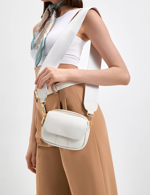 Белая женская сумка MASCOTTE 669-1209-101 | ракурс 1