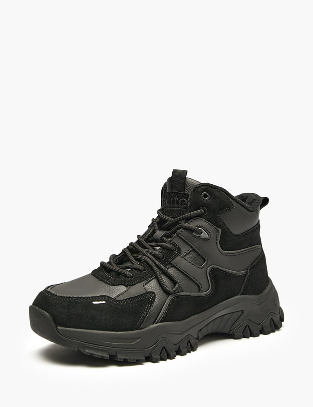 Черные женские кроссовки MASCOTTE 189-520221-0602 | ракурс 2