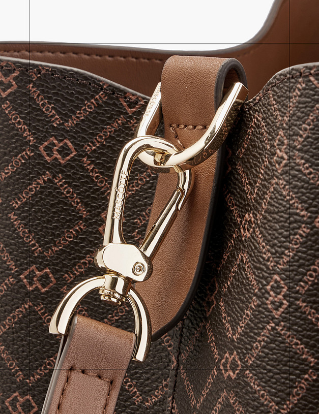 Коричневая женская сумка MASCOTTE 604-5204-609 | ракурс 5