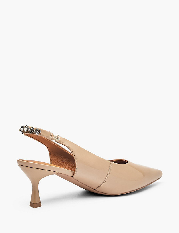 Бежевые женские туфли MASCOTTE 78-612611-0708 | ракурс 3