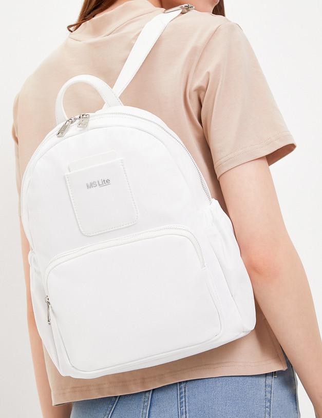 Белый женский рюкзак MASCOTTE 670-4128-201 | ракурс 1