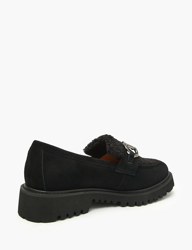 Черные женские лоферы MASCOTTE 126-520811-0602 | ракурс 3