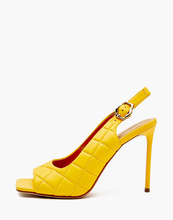 175-412914-7520M Туфли летние женские нат.кожа/нат.кожа желт, Mascotte