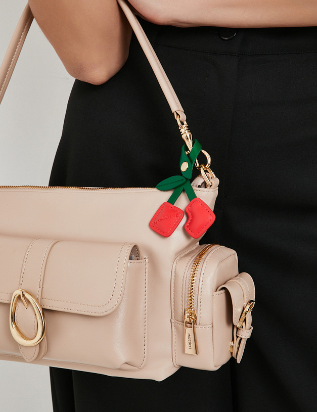 Красный женский брелок MASCOTTE 660-5134-605 | ракурс 1