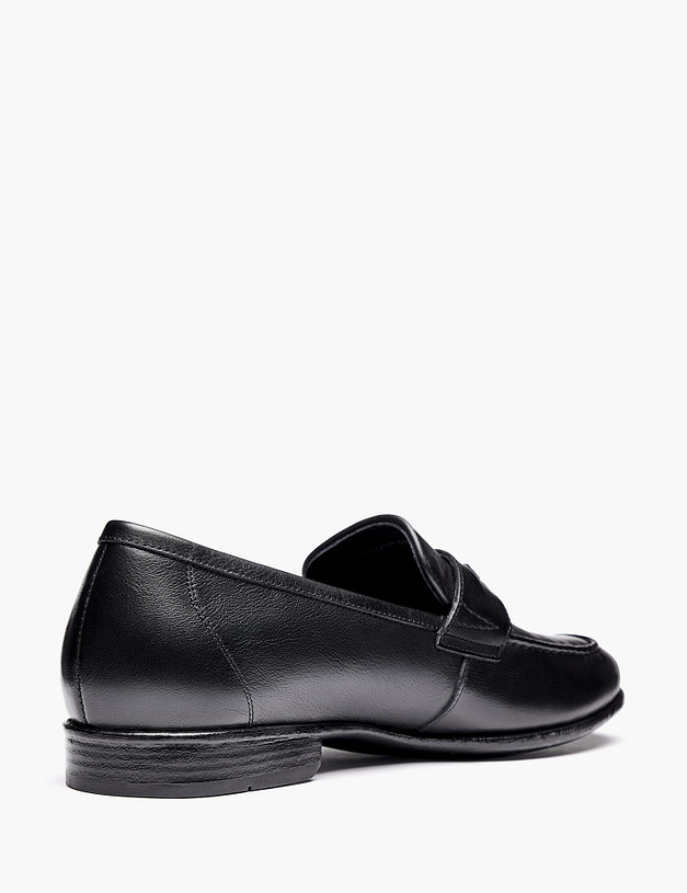 Черные мужские полуботинки MASCOTTE 58-614011-0102 | ракурс 3