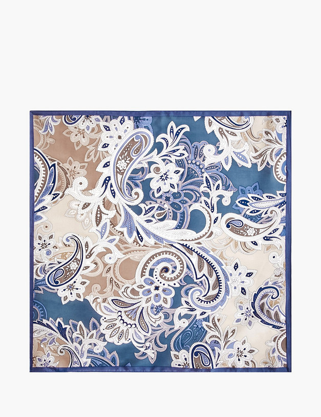 Синий женский платок MASCOTTE 766-6102-2403 | ракурс 3