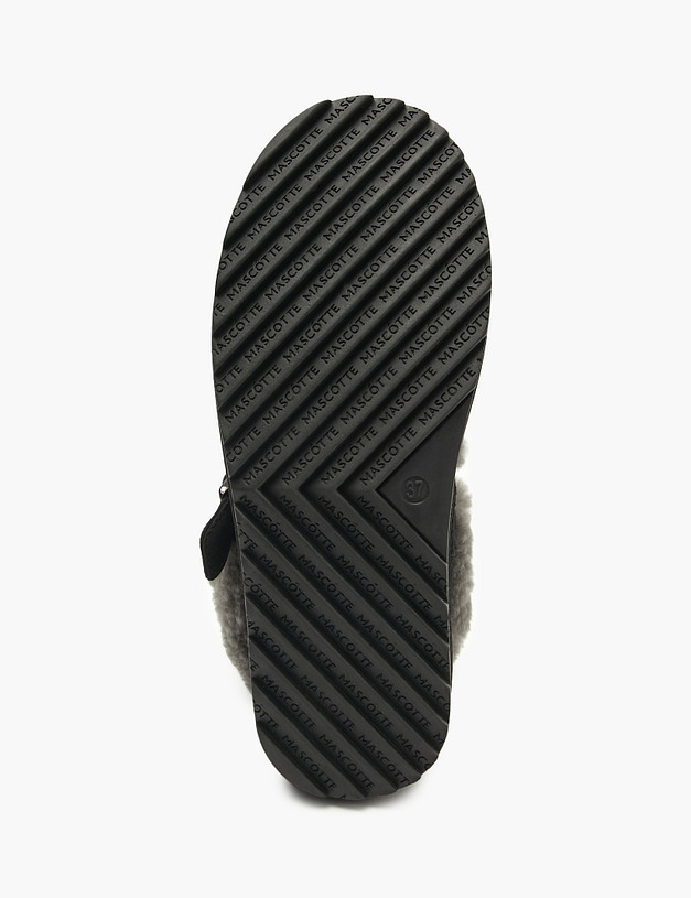 Черные женские угги MASCOTTE 234-42251355-0202 | ракурс 5 Черные женские угги MASCOTTE 234-42251355-0202 | ракурс 5