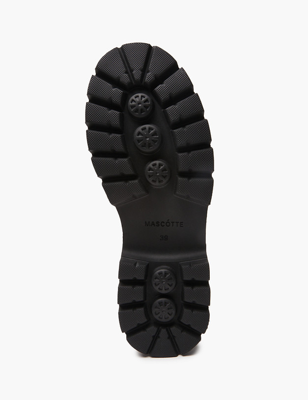 Черные женские дерби MASCOTTE 58-421211-0102 | ракурс 5 Черные женские дерби MASCOTTE 58-421211-0102 | ракурс 5