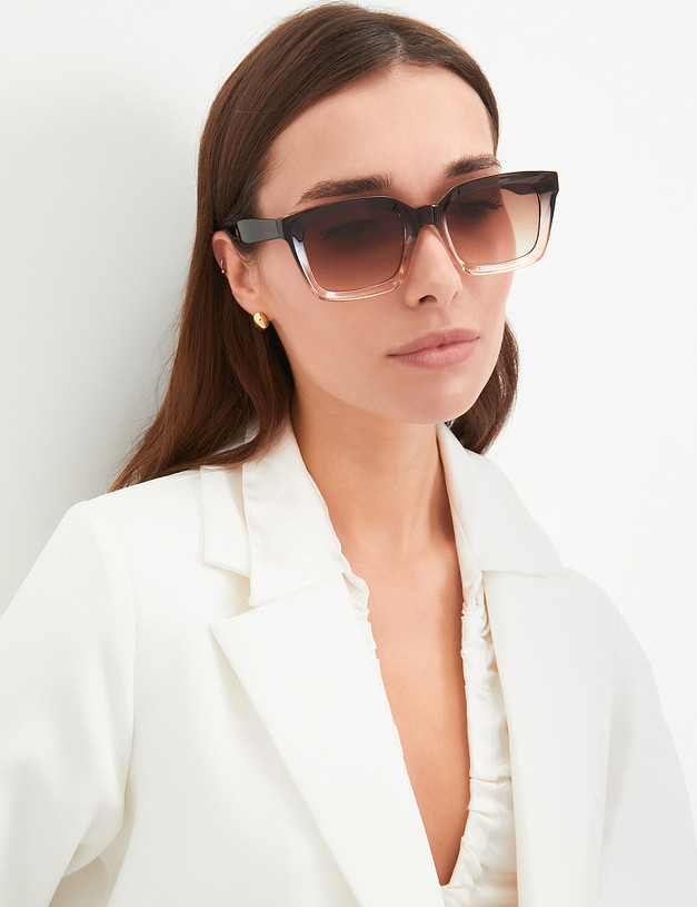 Коричневые женские очки MASCOTTE 753-4104-7709 | ракурс 1